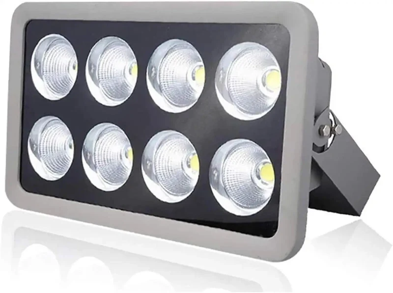 Heavy Duty LED Flood Light IP66 Waterproof Outdoor Lamp Built Tough For Yard And Building Projects Switchable 3000K Warm And 6500K Cool Lighting No Sweat Rain Or Shine