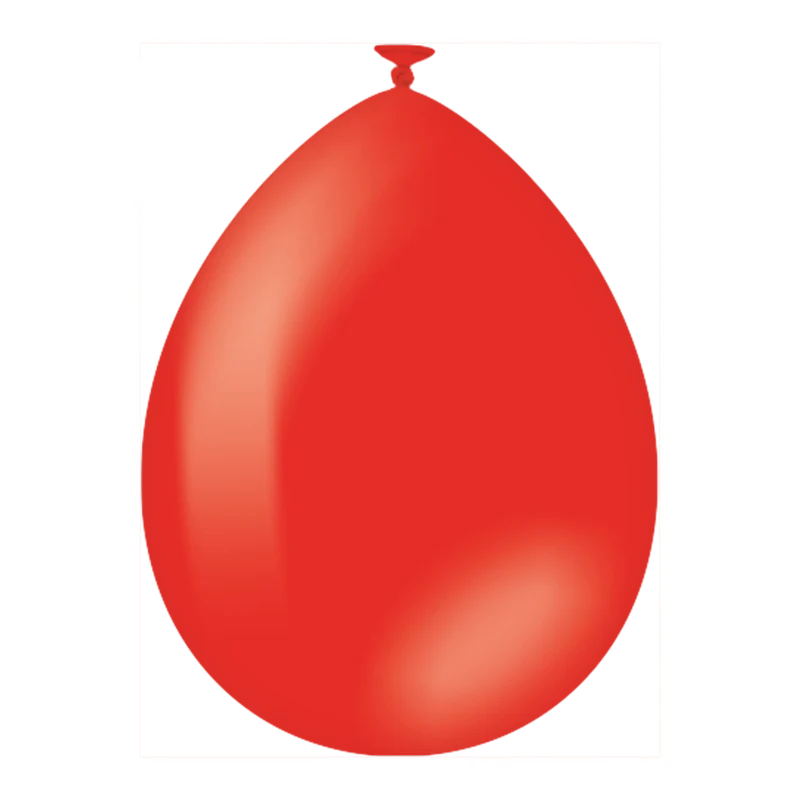 Rode ballonnen 25 stuks 30cm