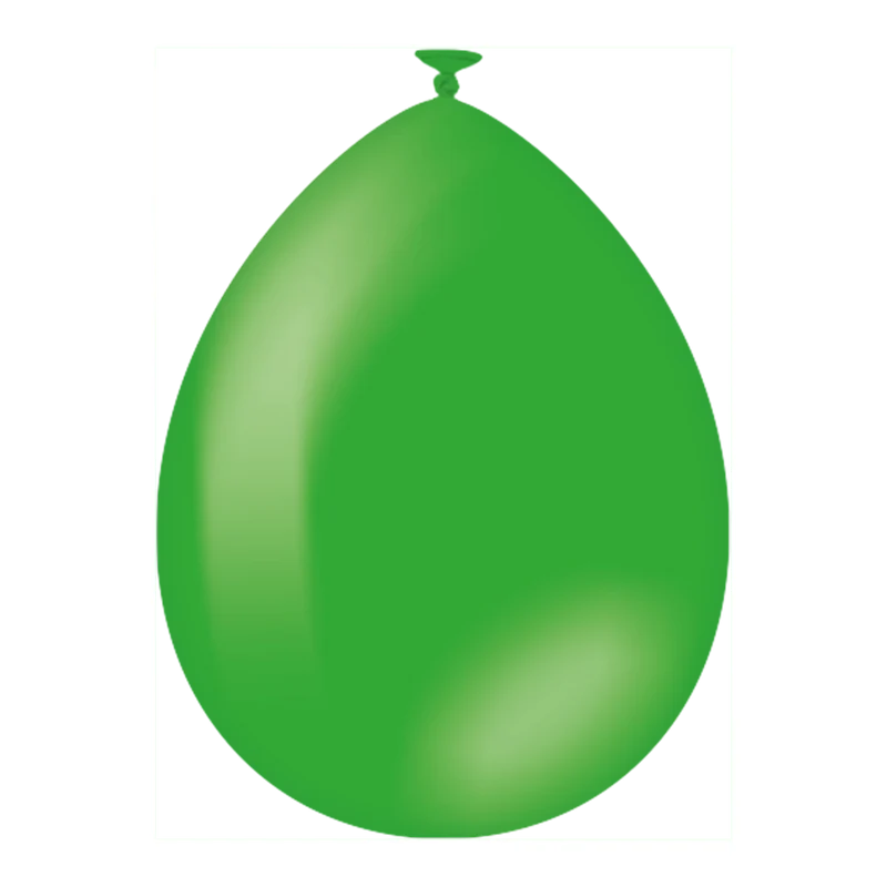 Groene ballonnen 10 stuks 30cm