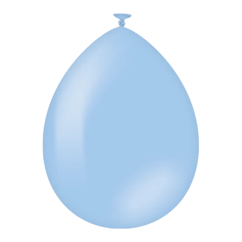 Baby Blauwe ballonnen 10 stuks 30cm