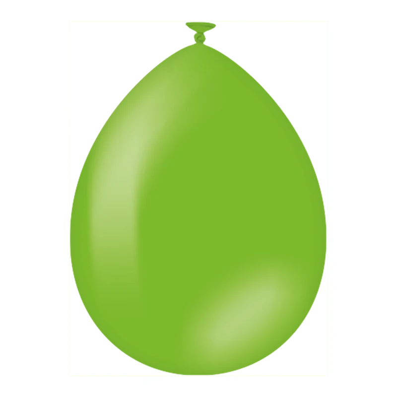 Lime Groene ballonnen 10 stuks 30cm