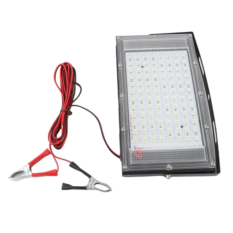 Hella Durable 100W LED Floodlight Panel With IP66 Weatherproof Housing For Campsites Driveway Tasks And Emergency Backup Lighting That Truly Gets Things Done
