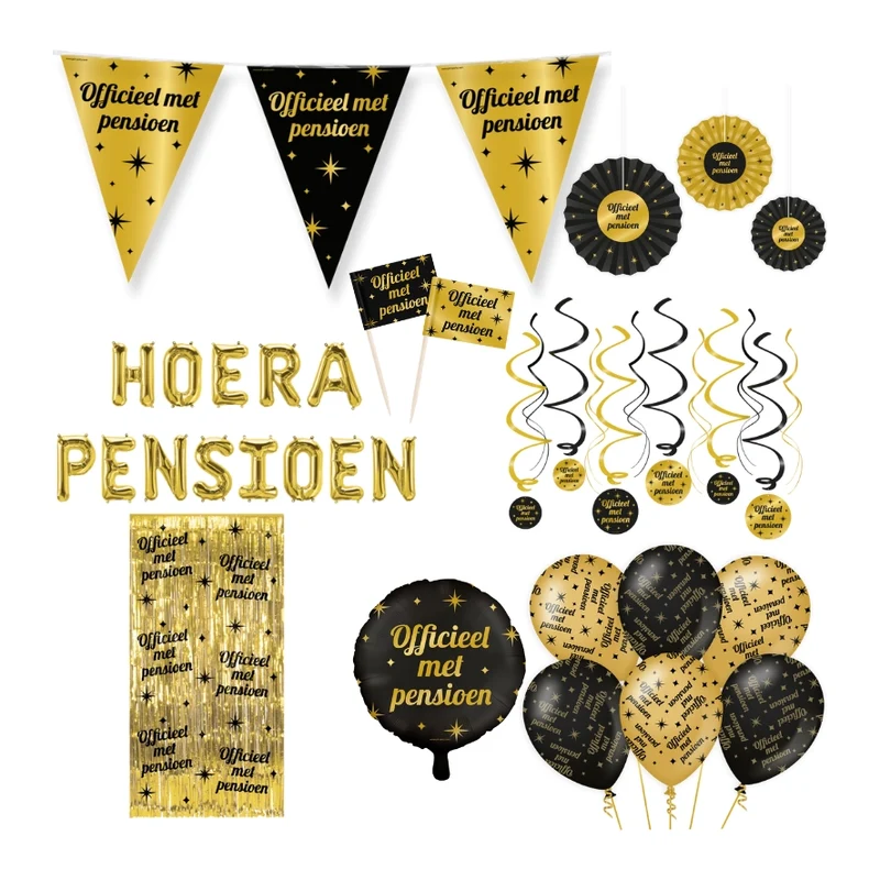 Pensioen Classy Versiering pakket - XL2