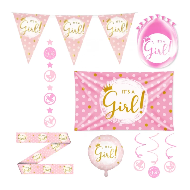 I'ts a Girl Versiering pakket - L