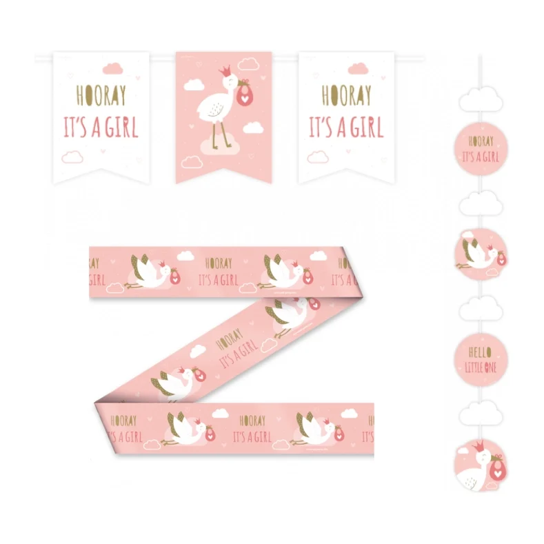 Hooray i'ts a Girl Versiering pakket - S2