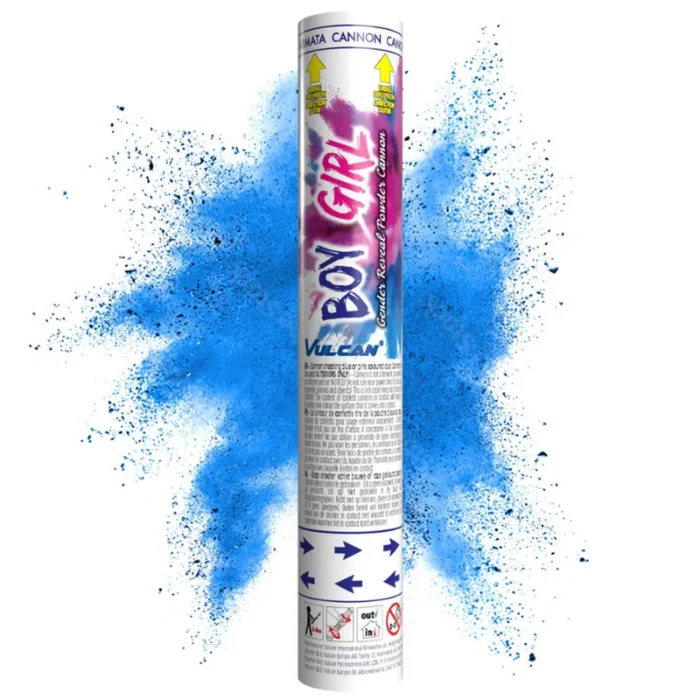 Gender reveal poeder shooter - Boy