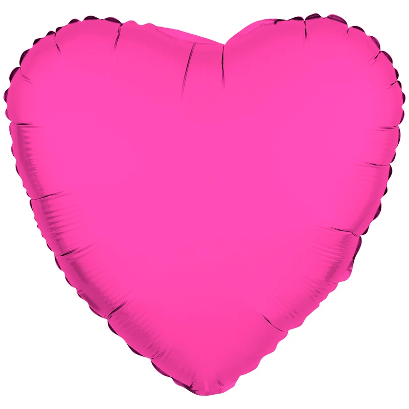 Folieballon Neon Hart 45cm