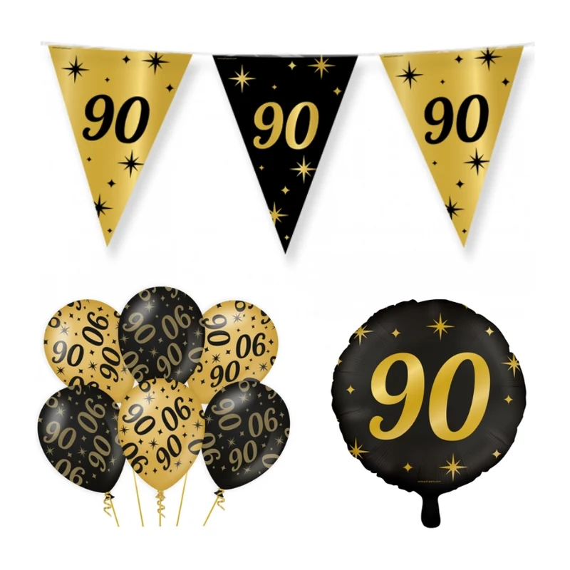 90 jaar Classy Versiering pakket - S