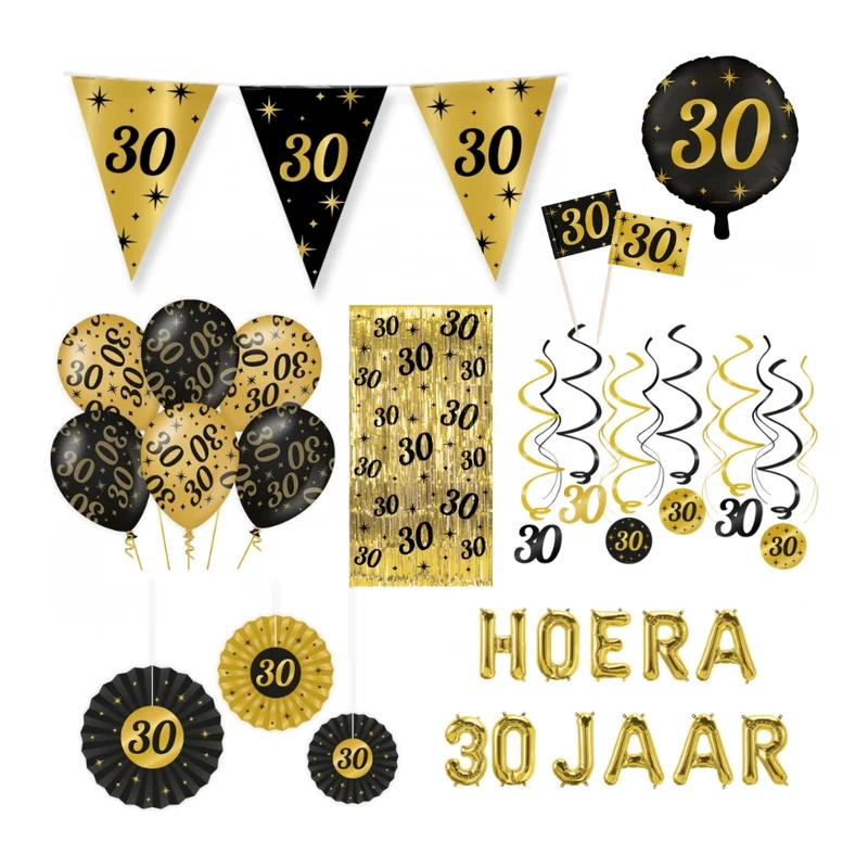 30 jaar Classy Versiering pakket - XL2