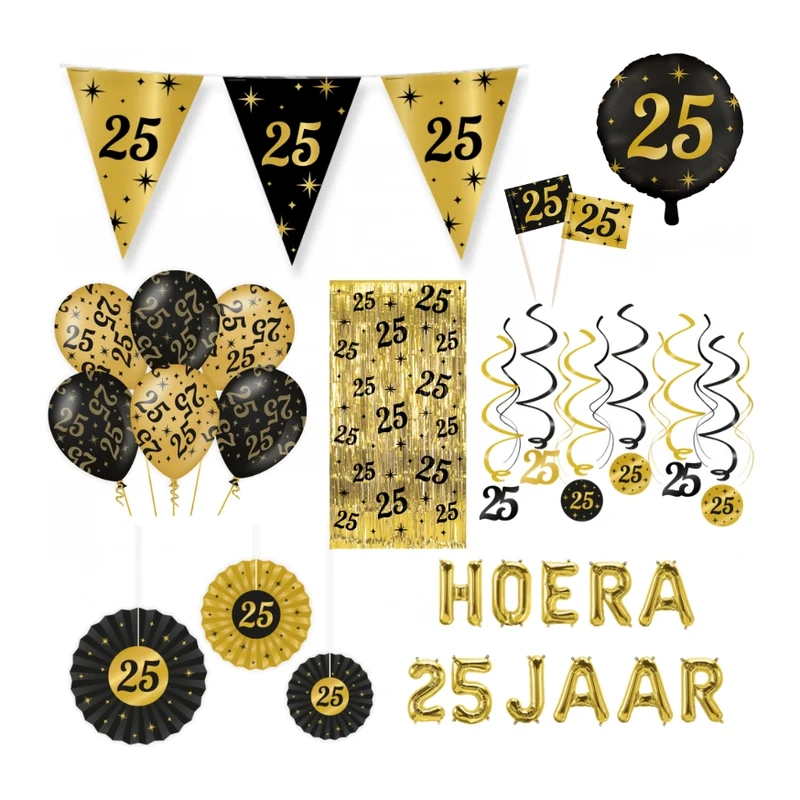 25 jaar Classy Versiering pakket - XL2