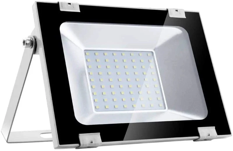 Killer Solar Flood Lights 50W Led Outdoor Spotlight Tough As Nails Industrial Wall Light For Backyards And Patios All Weather IP65 Protection With Beast Mode Coverage For Any Yard