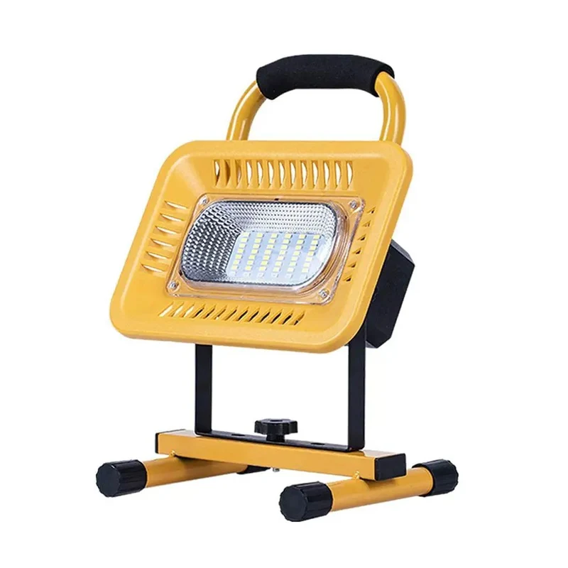 Badass Rugged Rechargeable Led Spotlight With 360 Degree Swivel Base For Tailgating Grilling And Emergency Kit Ip66 Waterproof Portable Work Lamp For Backyard Hangouts