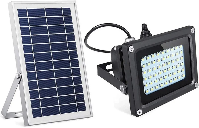Hardcore Outdoor Solar Flood Lights With Auto Motion Trigger And IP65 Waterproof Build, Badass Led Security Spotlight For Yards And Barns, Hell Of A Long Runtime On One Charge