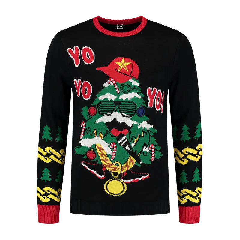 Kersttrui Yo Yo Yo