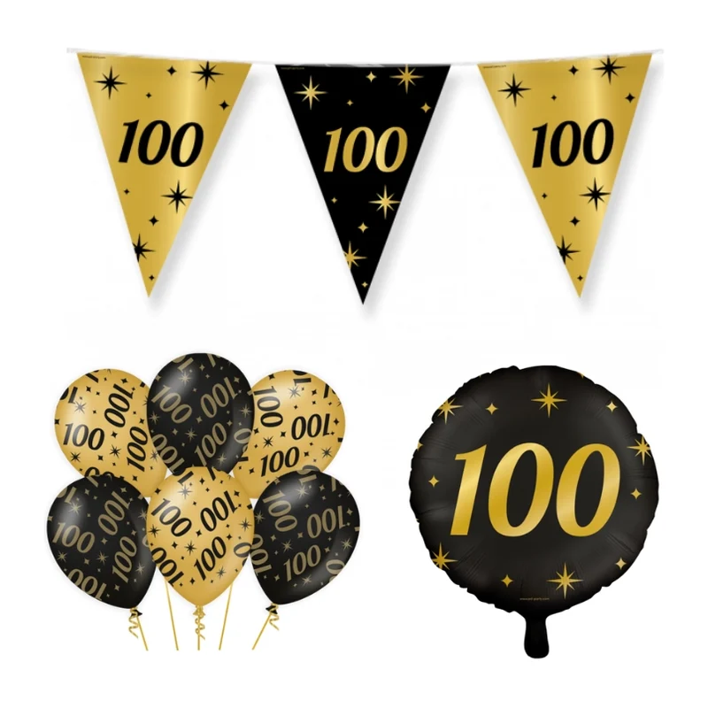 100 jaar Classy Versiering pakket - S