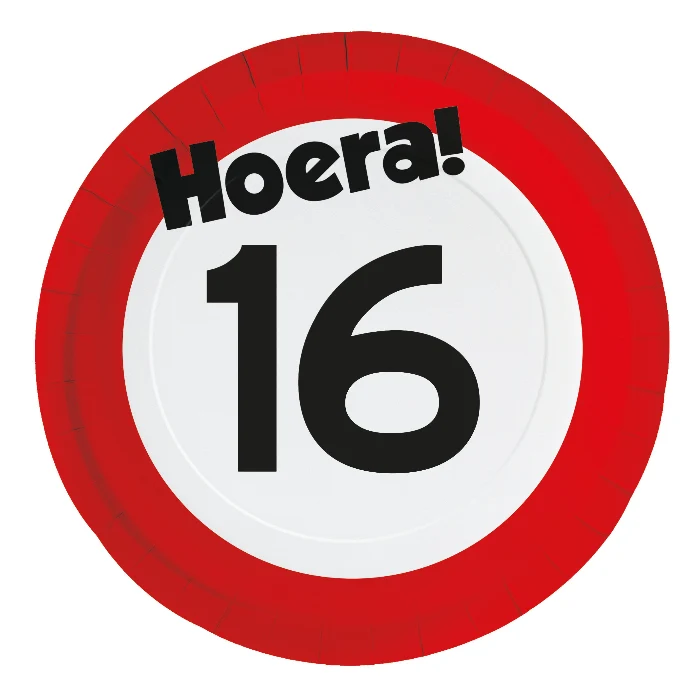 Borden Hoera 16 8 stuks
