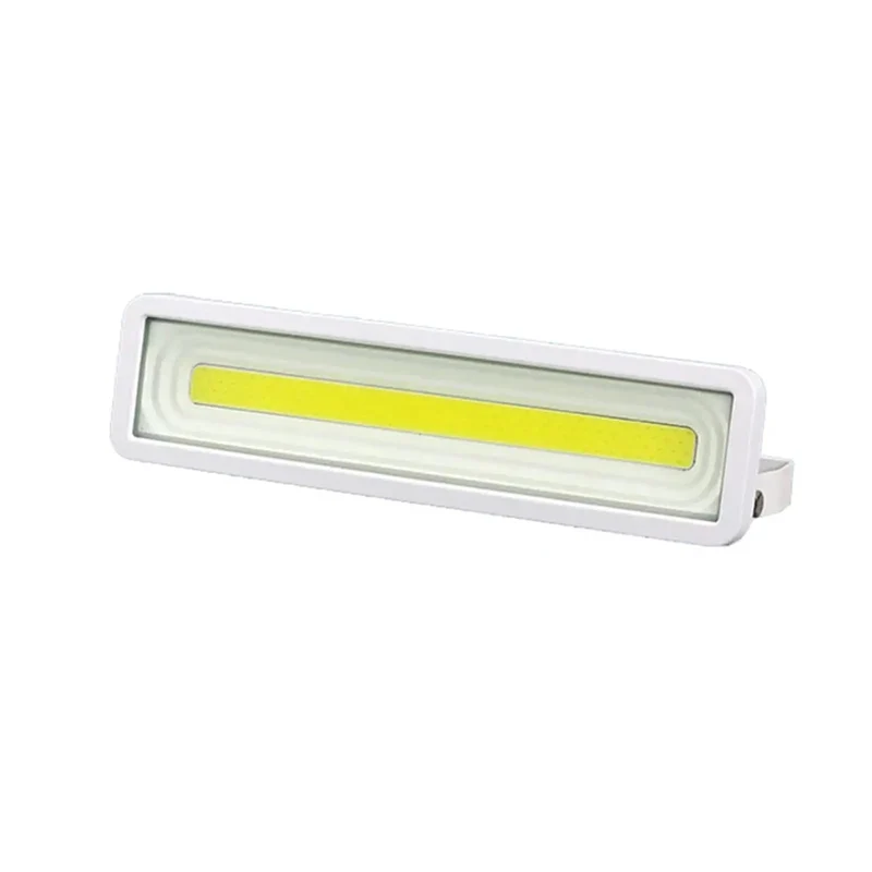 Heavy Duty 50W Led Flood Light Super Bright Weather Sealed Outdoor Lighting Slick Aluminum Body Rock Solid Wall Lamp Rugged Reflective Project Spotlight For Driveway Yard Warehouse Dazzling Warm White