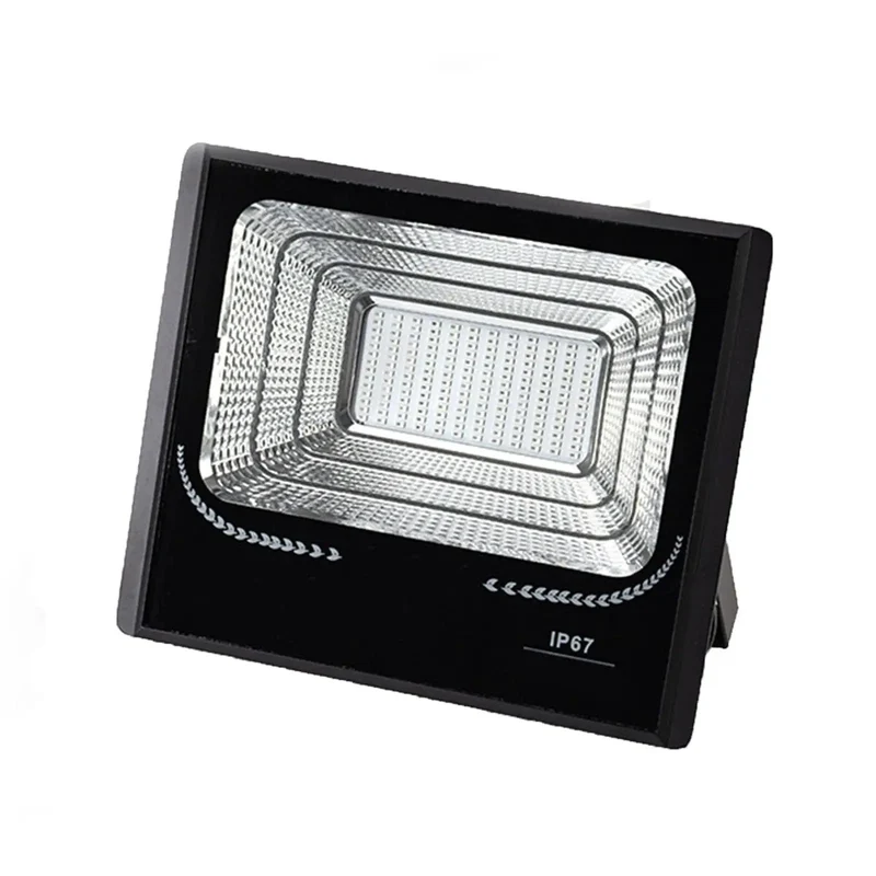 Outdoor Solar Flood Light With Remote Control And Dusk To Dawn Sensor Waterproof Security Spotlight Built Tough For Yards And Patios No Sweat Setup Screams Bright All Night Long