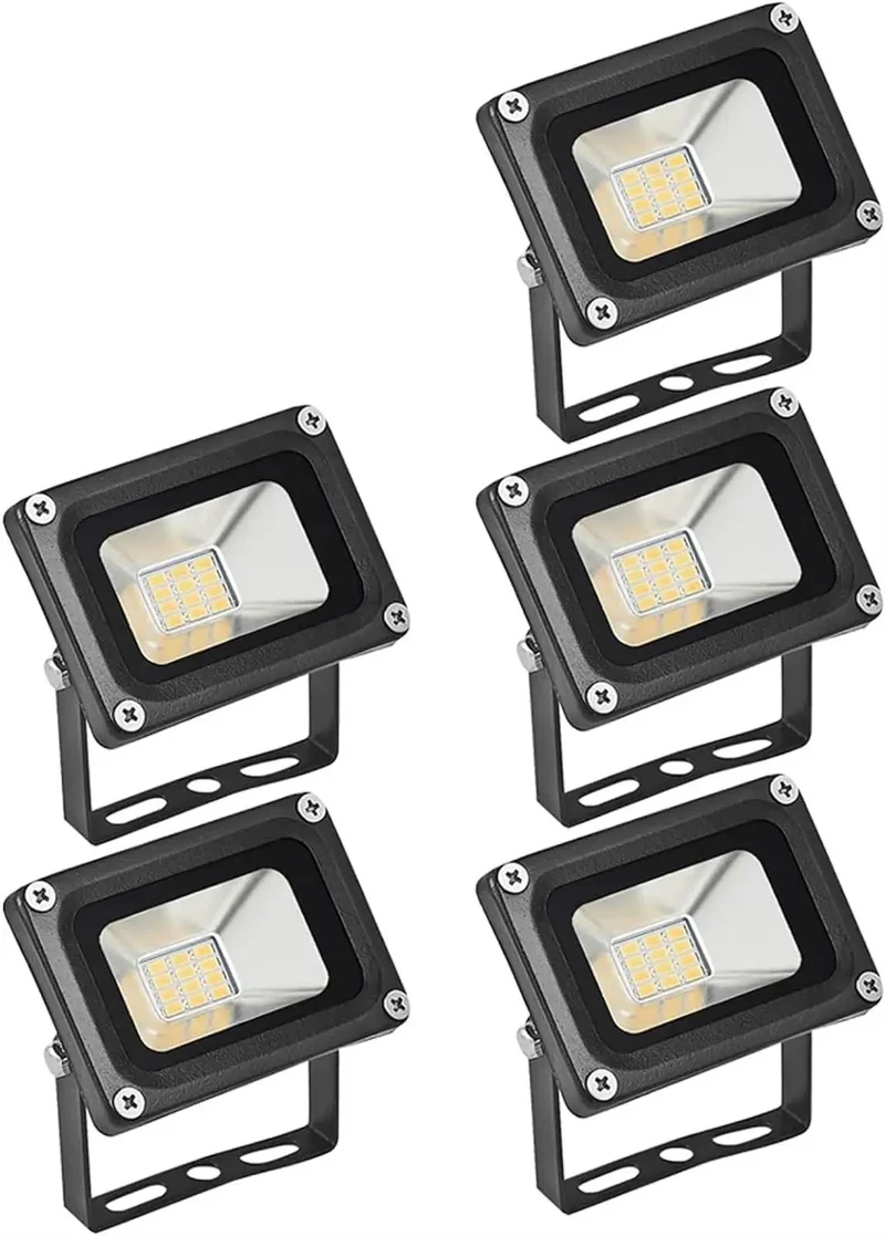 Heavy Duty 10W Led Flood Light Built Tough As Nails With Rock Solid Aluminum Casting And Ip65 Waterproof Seal For Dependable Backyard Security And Killer Outdoor Illumination On 12 To 24V Dc Power
