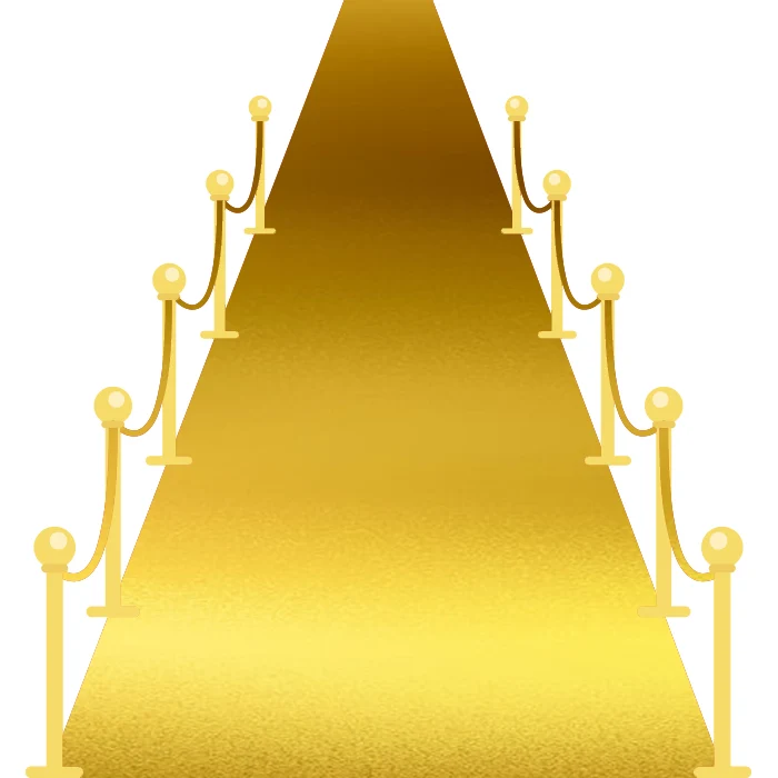 Gouden loper 450 x 60cm