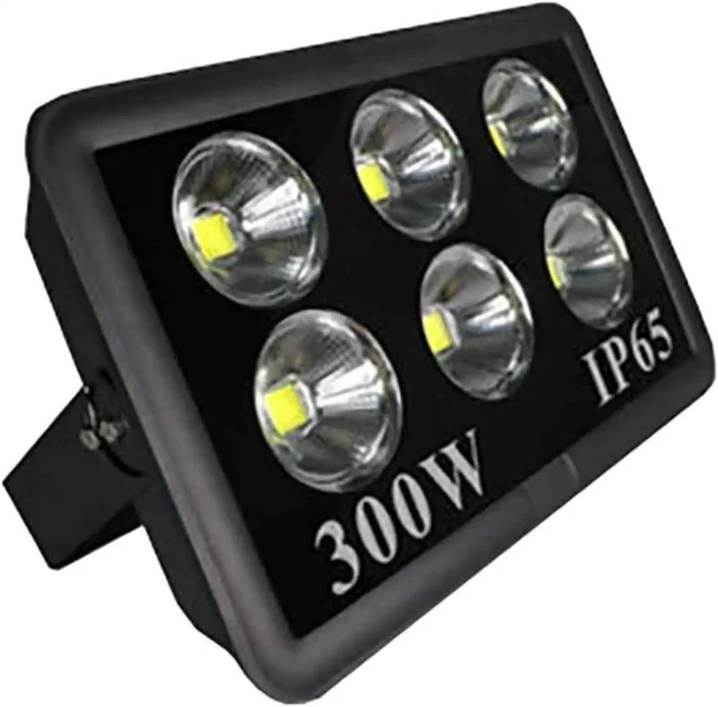 Heavy Duty Tough As Nails Led Flood Light Outdoors Waterproof IP66 Security Area Illumination Aluminum Housing Wind Resistant High Output Beam For Driveway Patio Garage