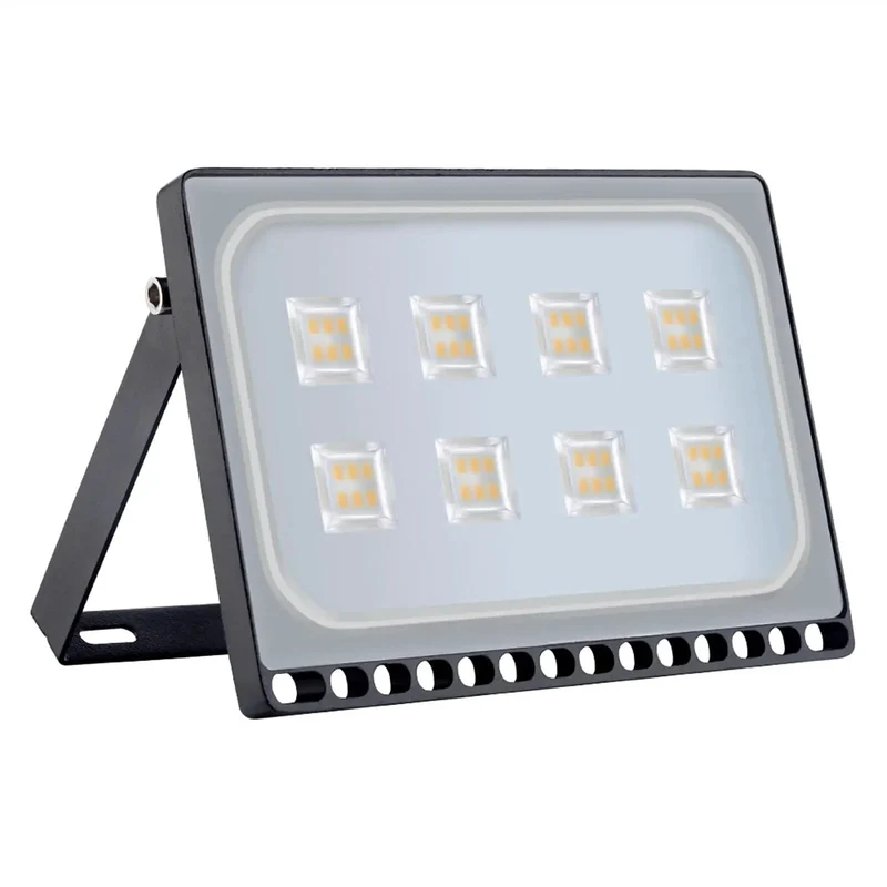 50W Ultrathin LED Flood Light Aluminum IP65 Waterproof Warm White Heavy Duty Spotlight For Garage Garden Camping Construction Emergencies Outdoor Project The Baddest Light You Gotta Have