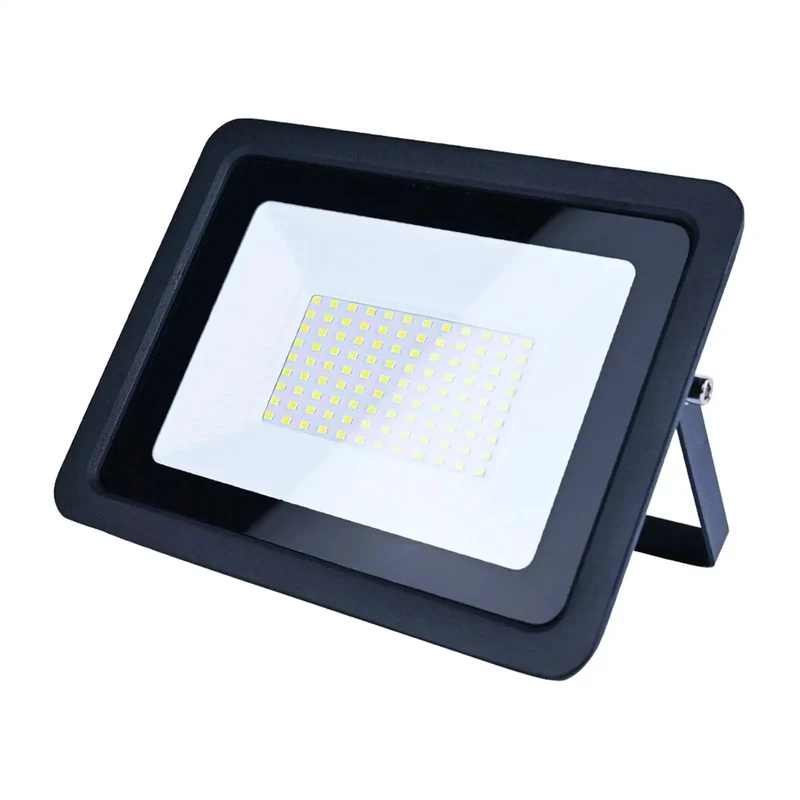 Heavy Duty IP68 Waterproof Led Flood Light With Aluminum Housing And Matte Black Shell For Outdoor Garden Yard Court Street Projector Spotlight Knockout Performance