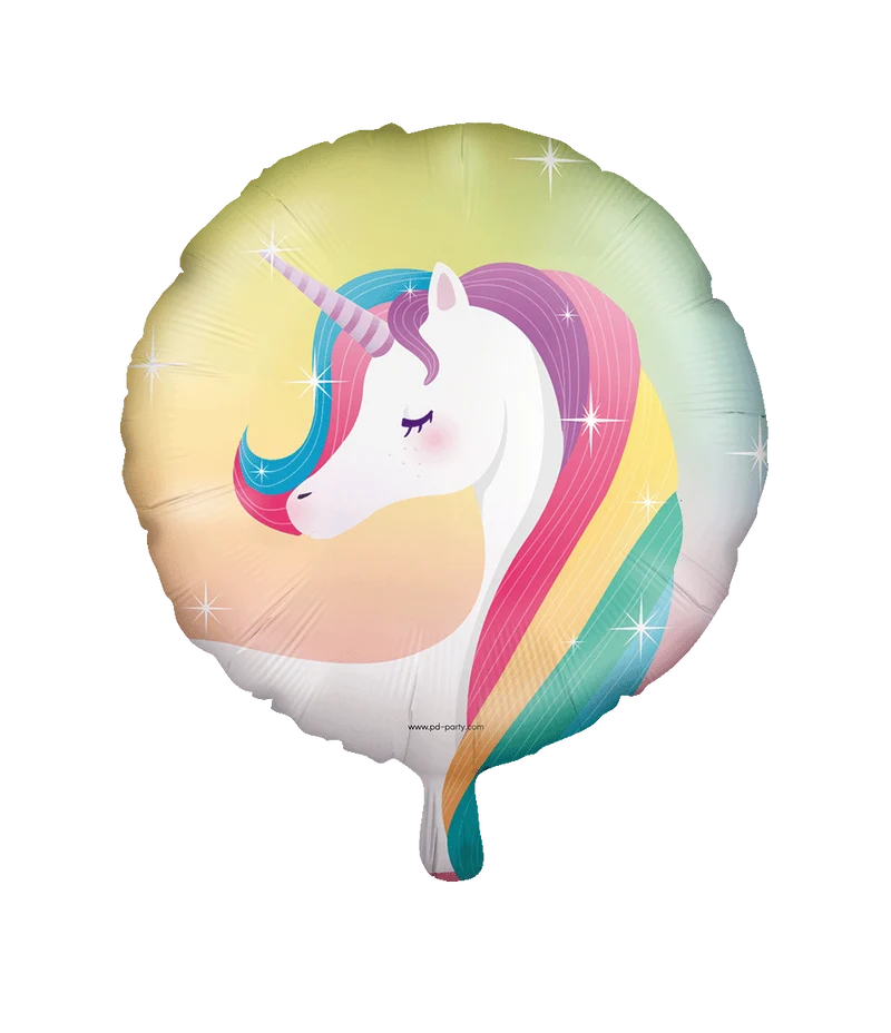 Folieballon - Unicorn 46cm