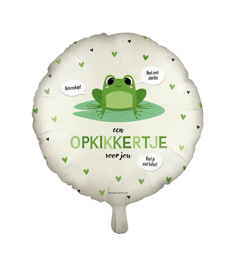 Folieballon - Opkikkertje 46cm