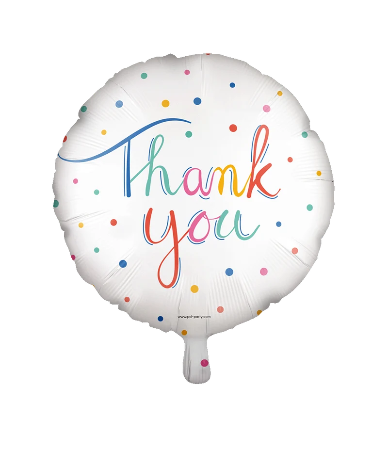 Folieballon - Thank you 46cm