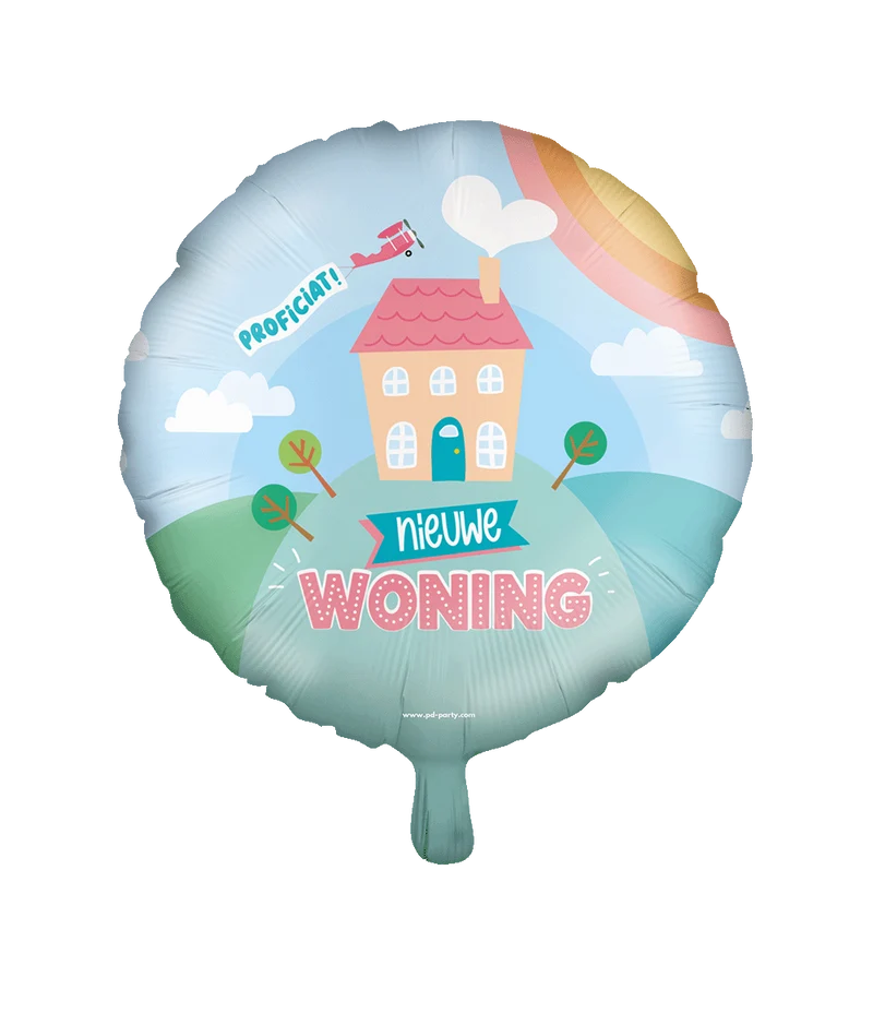 Folieballon - Nieuwe woning 46cm