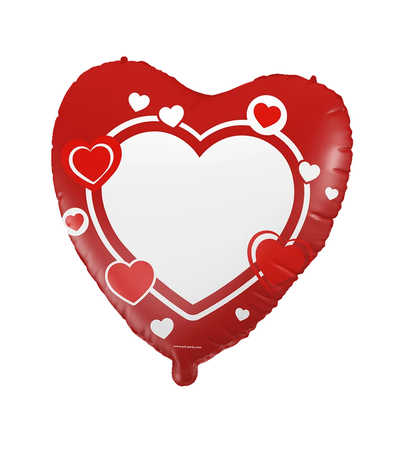 Folieballon - Heart writable 46cm