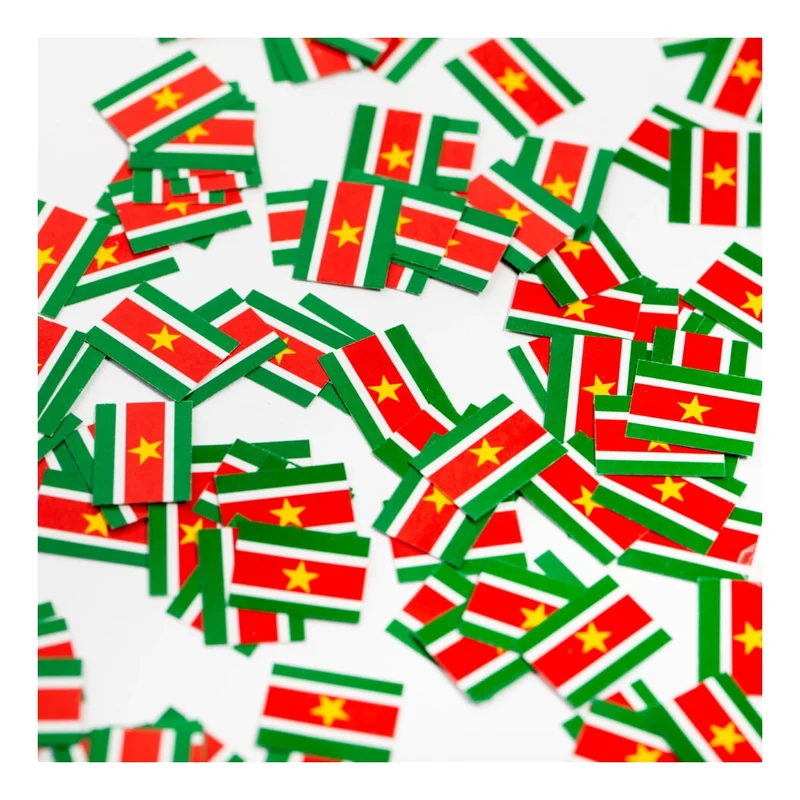 Tafelconfetti Suriname 14 gram