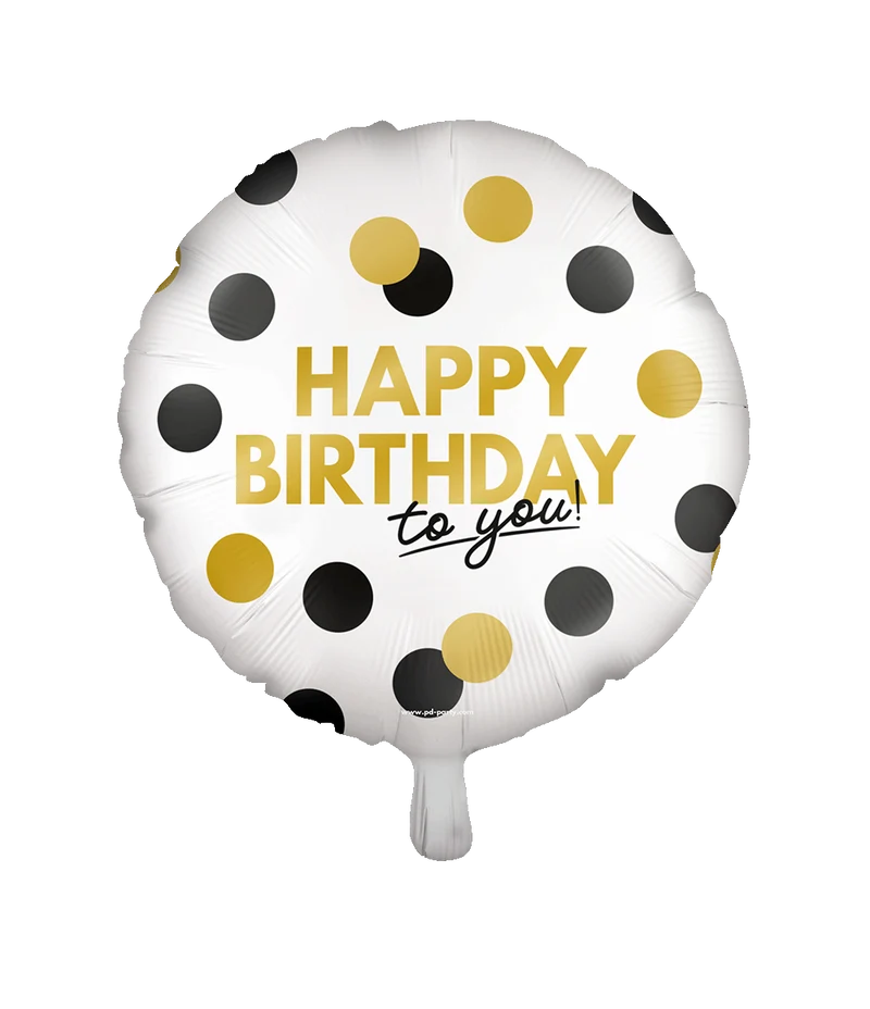 Folieballon - Celebration! Happy birthday 46cm