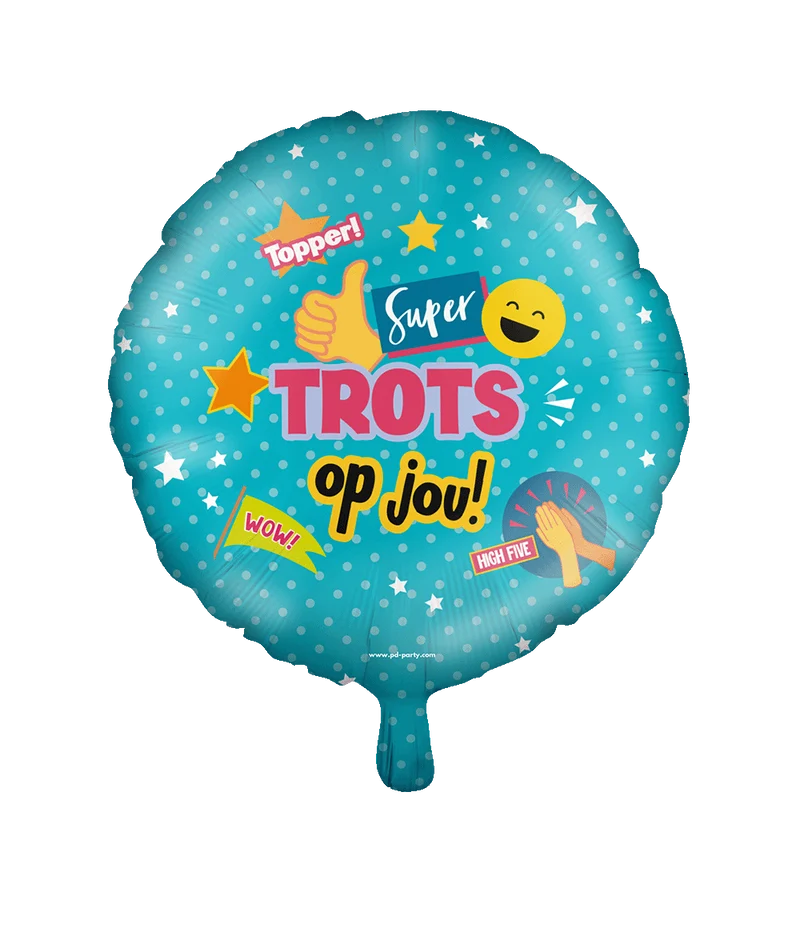 Folieballon - Trots op jou 46cm