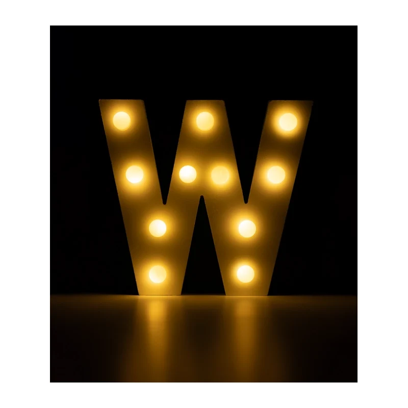 Light Letter -W