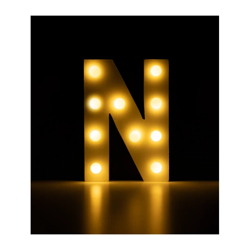 Light Letter -N