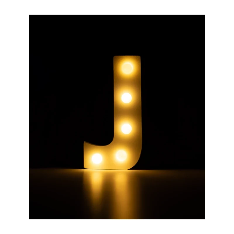 Light Letter -J