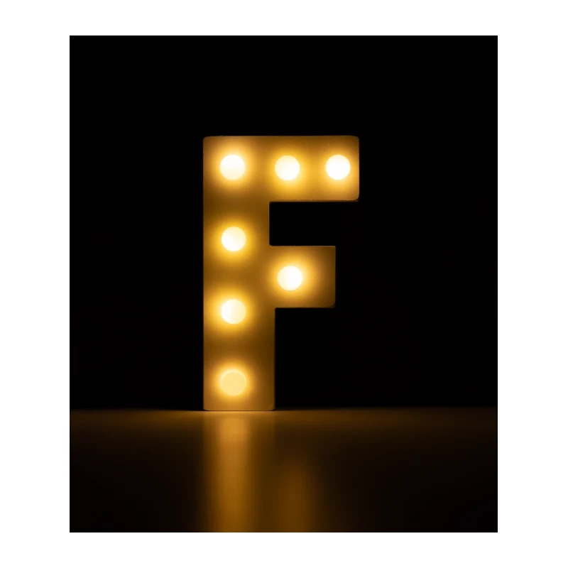 Light Letter -F