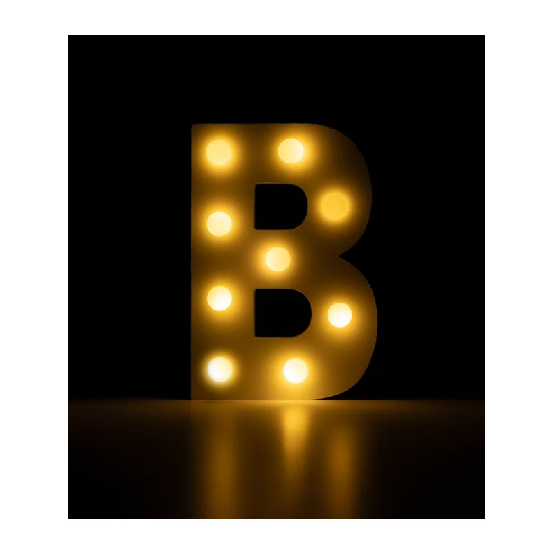 Light Letter -B
