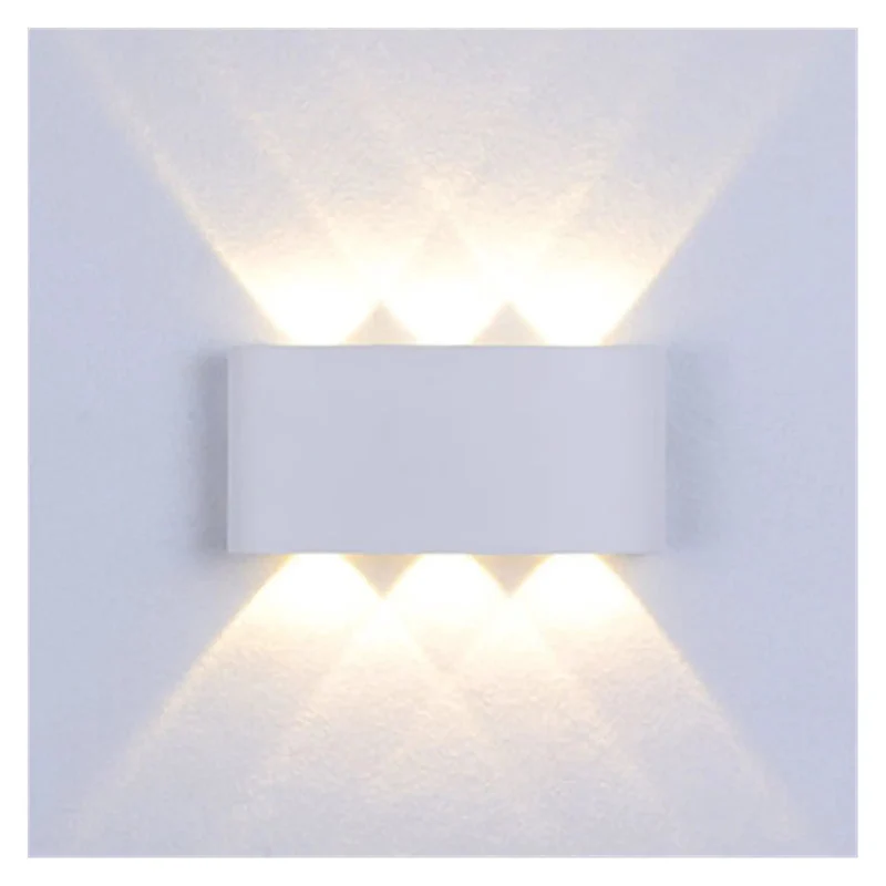 Sleek Modern Led Wall Lamps Waterproof Sconces For Hallways And Staircases Cool White With Soft Glow Energy Efficient Black And White Choices Bring Top Shelf Industrial Style And Serious Vibe To Any Room