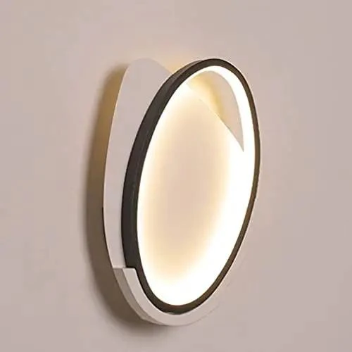 Sleek Modern LED Wall Sconces 8 Watt Cool White Glow Fixture Serving Serious Main Character Energy For Bedroom Living Room Corridor Office Clean Home Decor Vibes