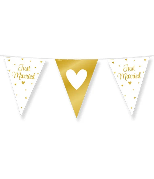 Vlaggenlijn - Just married 10m
