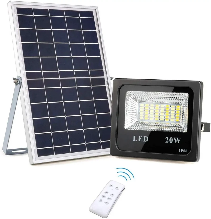 Heavy Duty Solar Flood Lights Led Motion Sensor Spotlights Dang Bright 800 Lumen IP66 Waterproof Outdoor Security Lighting Dimmable With Remote For Backyard And Garage Use