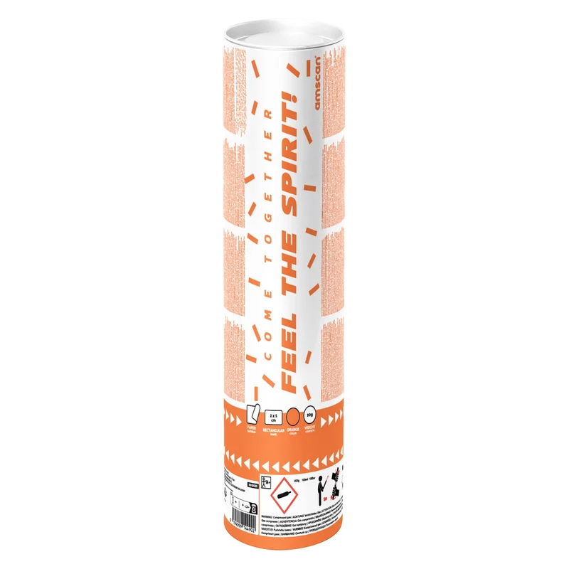 oranje bio confetti shooter