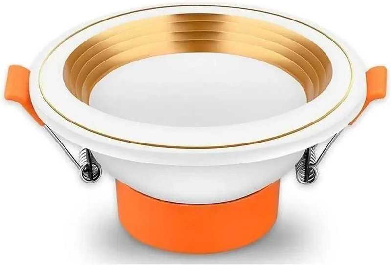 Dang Easy Install Ultra Sleek Round Led Recessed Downlight Trim Kit For Home Office Commercial Ceiling Retrofit Spotlight Fixture That Really Slaps In Bright White Aluminum Finish
