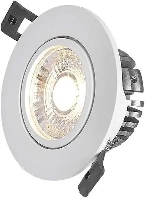 Slick Aluminum Led Recessed Downlight Trim Kit With Dead Easy Ceiling Retrofits And Adjustable Angles For No Hassle Upgrades Delivering Chill Warm Glows In Kitchens Or Modern Office Spaces