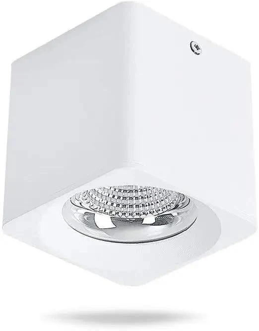 Top Shelf Square Recessed Ceiling Lights, Dimmable LED Retrofit Downlight Trim Kit In Warm White Cob, Solid Aluminum Build, Zero Hassle Install, Killer Ambient Lighting For Every Room