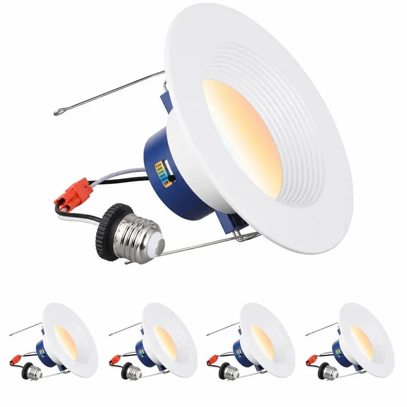 Top Tier 6 Inch Led Recessed Lighting Retrofit Kit Showcases Sleek Dim To Warm Function Plus 6 Cct Adjustments For A Totally Fresh Residential Ceiling Glow Up Project