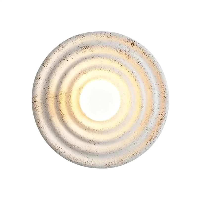 Premium Quality Smooth Resin Wall Sconce With Compact Glass Globe Shade Casts Cozy Concentric Glow And Delivers Fresh Homey Vibes For Your Chill Lounge Setup